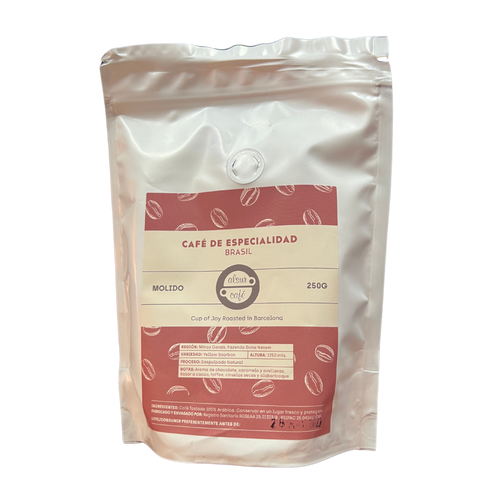 Café de especialidad Alsur.  Molido